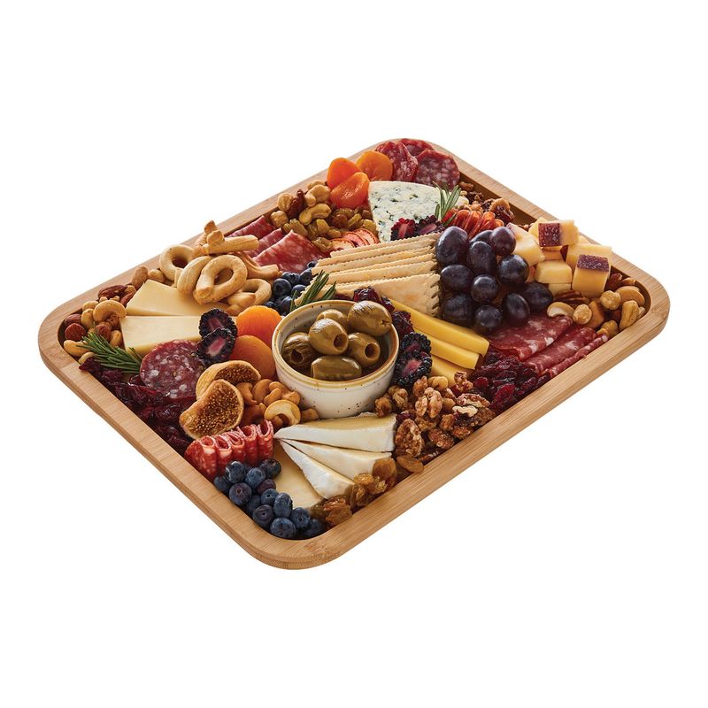 Build-a-Board Rectangular Divided Charcuterie Board - LIFESTYLE - Picnic - Soko and Co