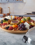 Build-a-Board Round Divided Charcuterie Board - LIFESTYLE - Picnic - Soko and Co