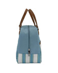 Cali Insulated Lunch Bag Hazy Blue Stripes - LIFESTYLE - Lunch - Soko and Co
