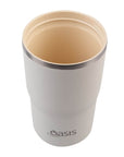 Ceramic Lined Insulated Travel Mug 480mL Alabaster - LIFESTYLE - Coffee Mugs - Soko and Co