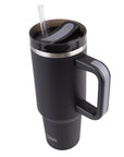 Commuter 1.2L Insulated Tumbler with Straw Black - LIFESTYLE - Water Bottles - Soko and Co