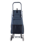 Cosmo Waterproof Shopping Trolley Indigo - LIFESTYLE - Shopping Bags and Trolleys - Soko and Co