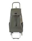 Cosmo Waterproof Shopping Trolley Olive - LIFESTYLE - Shopping Bags and Trolleys - Soko and Co