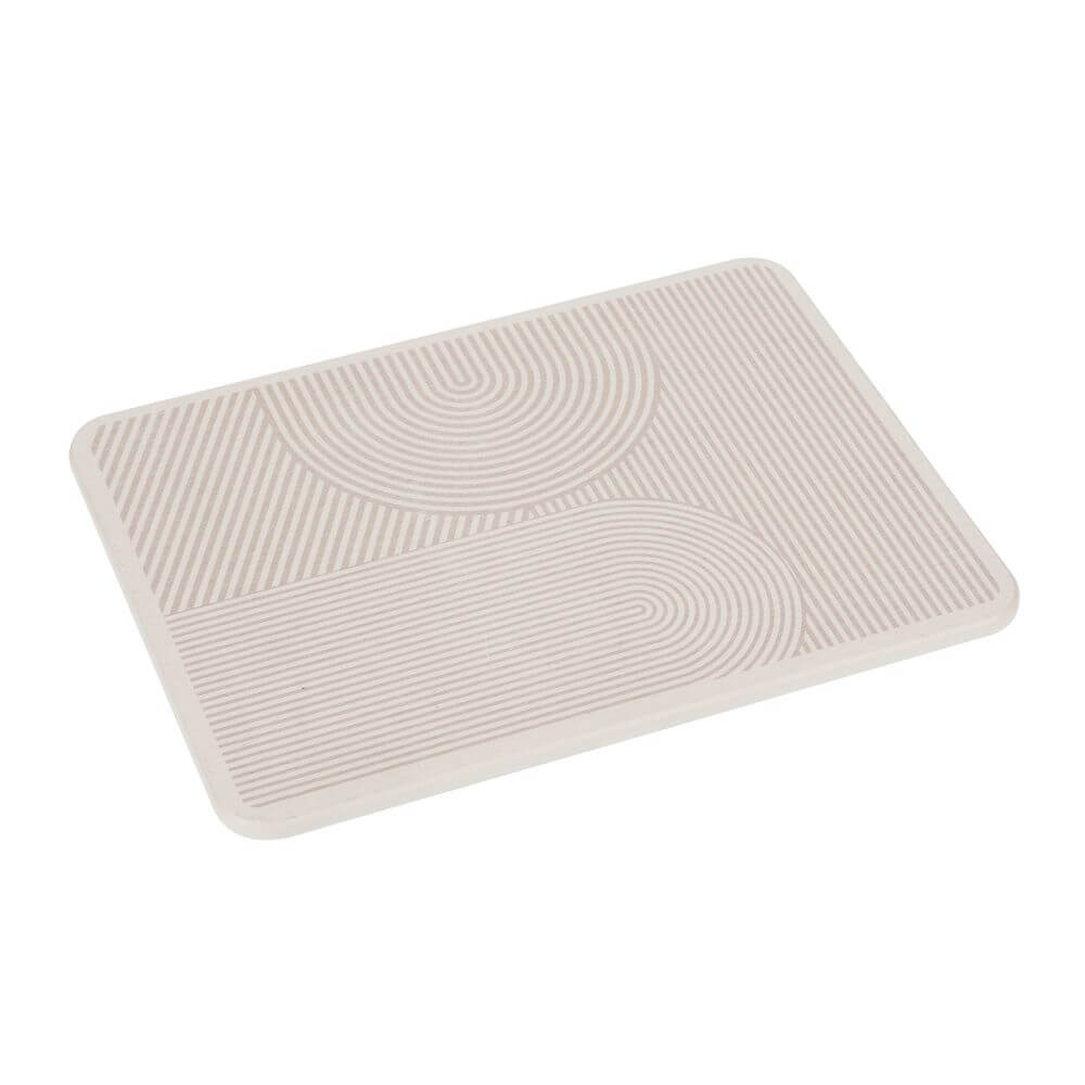 Dia Stone Dish Drying Mat Beige - KITCHEN - Dish Racks and Mats - Soko and Co