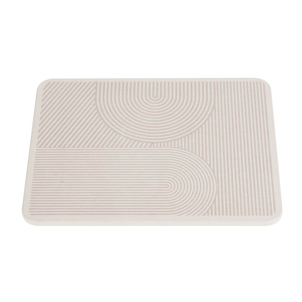 Dia Stone Dish Drying Mat Beige