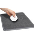 Dia Stone Dish Drying Mat Grey - KITCHEN - Dish Racks and Mats - Soko and Co