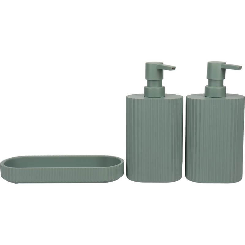 Eco Basics Wash Station Duo Green - BATHROOM - Soap Dispensers and Trays - Soko and Co