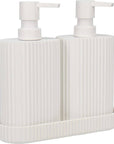 Eco Basics Wash Station Duo White - BATHROOM - Soap Dispensers and Trays - Soko and Co