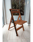 Eletta Ladder Chair Cherry Wood - LAUNDRY - Ladders - Soko and Co