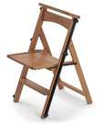 Eletta Ladder Chair Cherry Wood - LAUNDRY - Ladders - Soko and Co