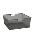 Elfa 45 Standard Mesh Basket 2-Runner Graphite - ELFA - Baskets - Soko and Co