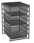 Elfa 45 Standard Mesh Basket 3-Runner Graphite - ELFA - Baskets - Soko and Co