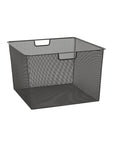 Elfa 45 Standard Mesh Basket 3-Runner Graphite - ELFA - Baskets - Soko and Co