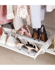 Elfa Gliding Mesh Shoe Shelf W: 45 D: 40 Graphite - ELFA - Gliding Drawers and Racks - Soko and Co