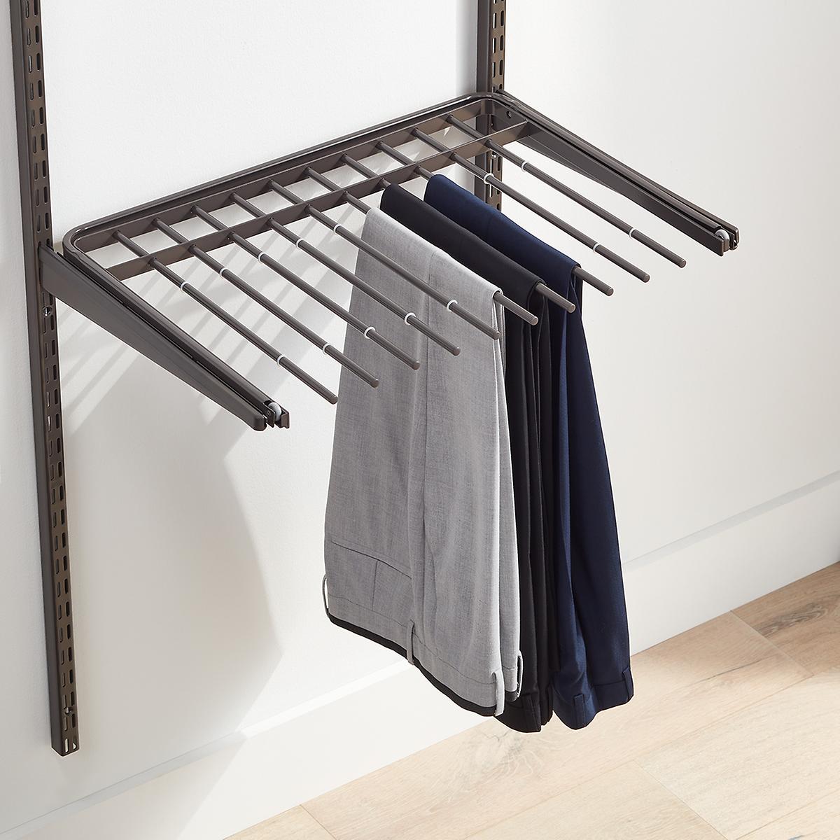 Elfa Gliding Pant Rack W: 45 Graphite - ELFA - Gliding Drawers and Racks - Soko and Co