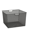 Elfa Mesh Basket for Gliding Drawer Frame W: 45 D: 40 H: 28 Graphite - ELFA - Gliding Drawers and Racks - Soko and Co