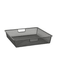 Elfa Mesh Basket for Gliding Drawer Frame W: 45 D: 40 H: 8 Graphite - ELFA - Gliding Drawers and Racks - Soko and Co