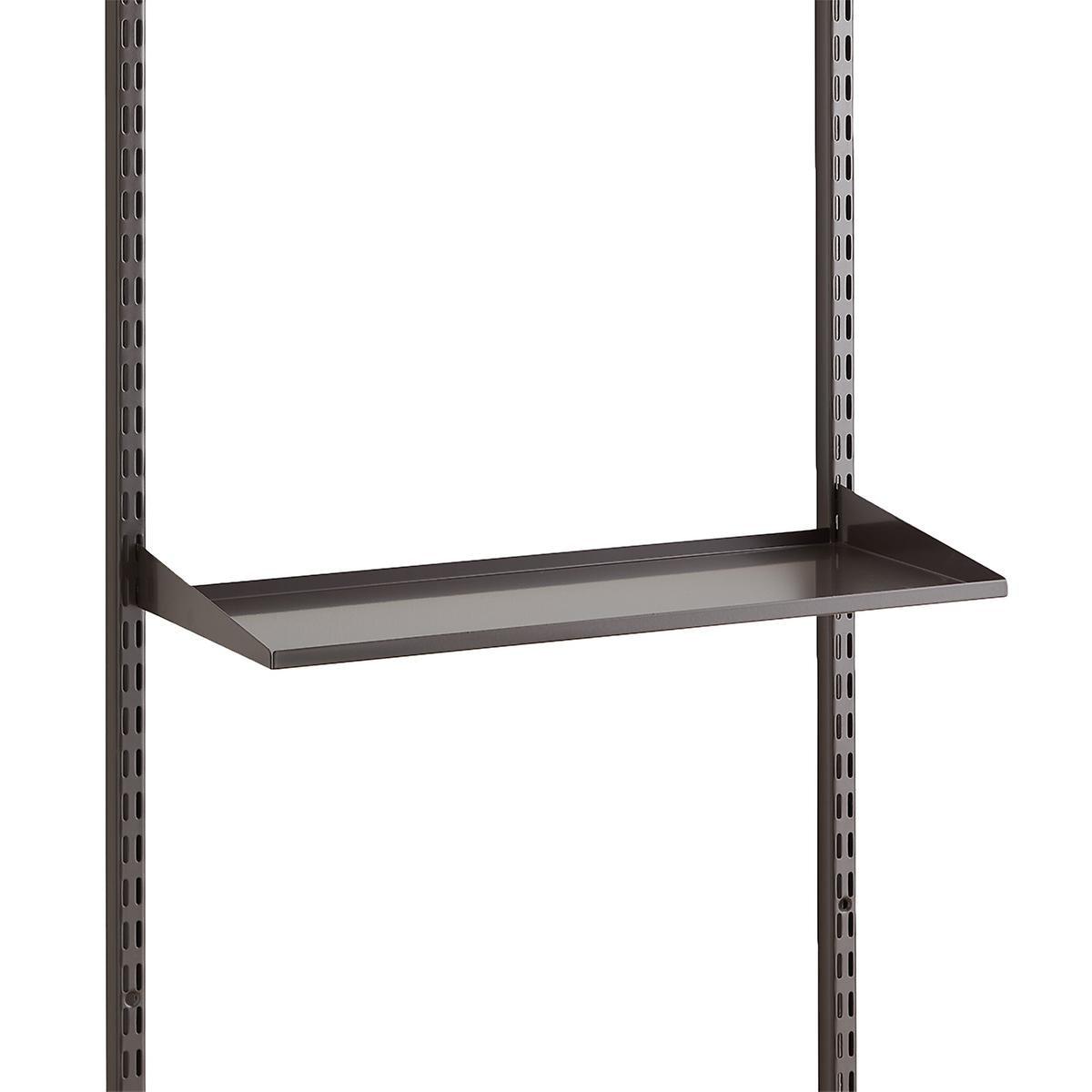 Elfa Reversible Shelf Tray W: 60 D: 10 Graphite - ELFA - Shelves - Soko and Co