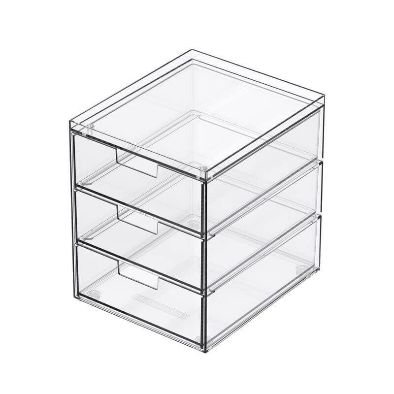 Everything Organiser 3 Drawer Organiser - BATHROOM - Makeup Storage - Soko and Co