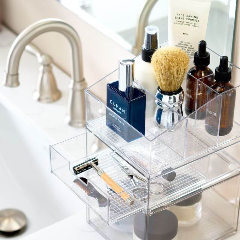 Everything Organiser Angled Cosmetic Organiser Small - BATHROOM - Makeup Storage - Soko and Co