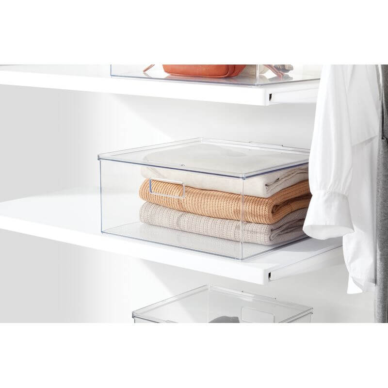 Everything Organiser Clear Box With Lid Extra Large - HOME STORAGE - Plastic Boxes - Soko and Co