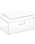 Everything Organiser Clear Box With Lid Large - HOME STORAGE - Plastic Boxes - Soko and Co
