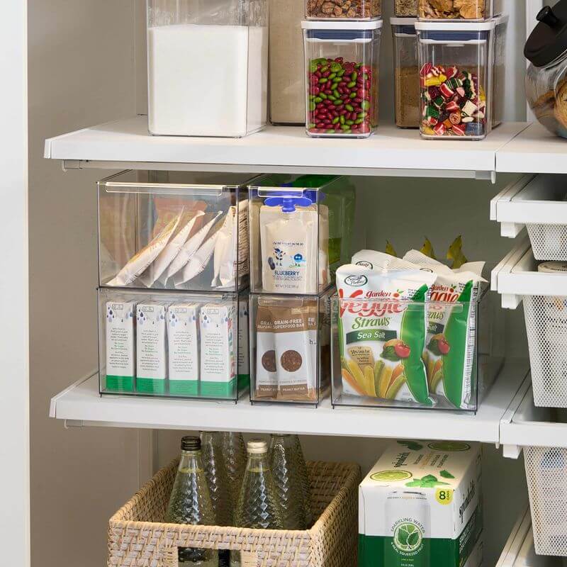 Everything Organiser Divided Pantry Bin Large - KITCHEN - Organising Containers - Soko and Co