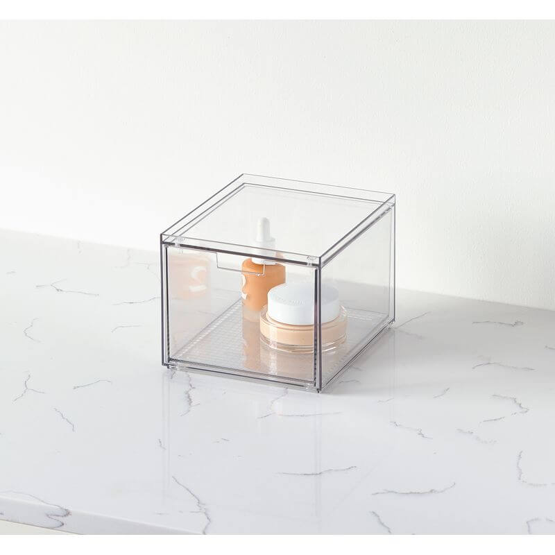 Everything Organiser Stacking Narrow Drawer Medium - BATHROOM - Makeup Storage - Soko and Co