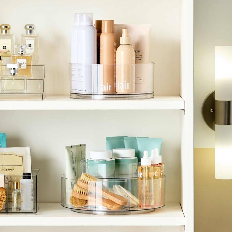 Everything Organiser Turntable With Removable Bin - KITCHEN - Shelves and Racks - Soko and Co