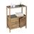2-Door Cabinet & Shelf
