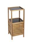 Fern Wood & Glass Shelf and Cabinet - HOME STORAGE - Shelves and Cabinets - Soko and Co