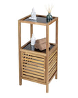Fern Wood & Glass Shelf and Cabinet - HOME STORAGE - Shelves and Cabinets - Soko and Co