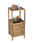 Fern Wood & Glass Shelf and Cabinet - HOME STORAGE - Shelves and Cabinets - Soko and Co