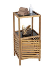Fern Wood & Glass Shelf and Cabinet - HOME STORAGE - Shelves and Cabinets - Soko and Co