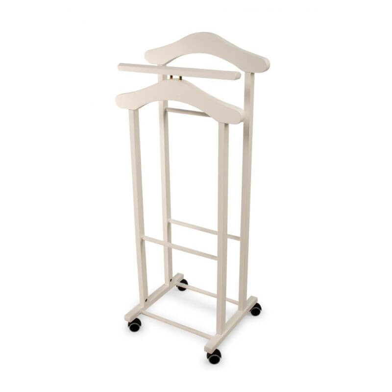 Fiore Clothes Valet Stand White - WARDROBE - Garment Racks - Soko and Co