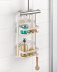 Flex Universal Shower Caddy Pebble Grey - BATHROOM - Shower Caddies - Soko and Co