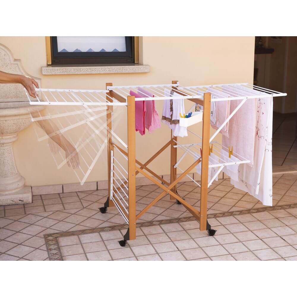 Gabbiano Clothes Airer Cherry - LAUNDRY - Airers - Soko and Co