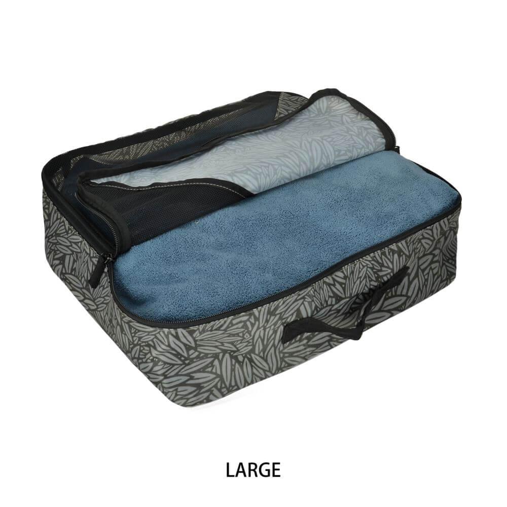 Generation Earth Recycled Packing Cubes 4 Pack Green - LIFESTYLE - Travel and Outdoors - Soko and Co