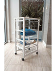 Gingerone Kitchen Trolley White - HOME STORAGE - Storage Trolleys - Soko and Co