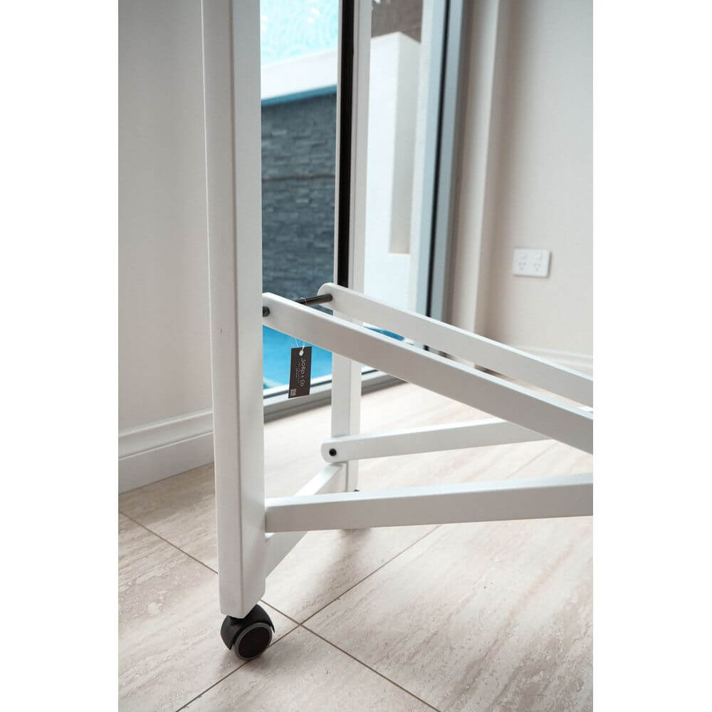 Giulius Garment Rack White - WARDROBE - Garment Racks - Soko and Co