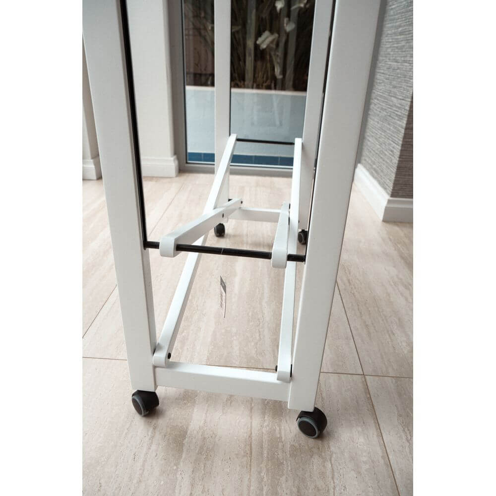 Giulius Garment Rack White - WARDROBE - Garment Racks - Soko and Co