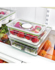 iDesign Fridge Container with Insert Tray Large Short - KITCHEN - Fridge and Produce - Soko and Co