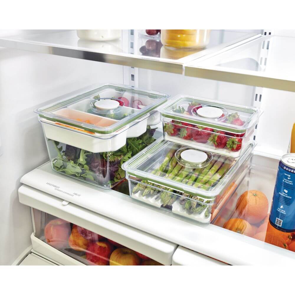 iDesign Fridge Container with Insert Tray Large Short - KITCHEN - Fridge and Produce - Soko and Co