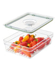 iDesign Fridge Container with Insert Tray Large Short - KITCHEN - Fridge and Produce - Soko and Co