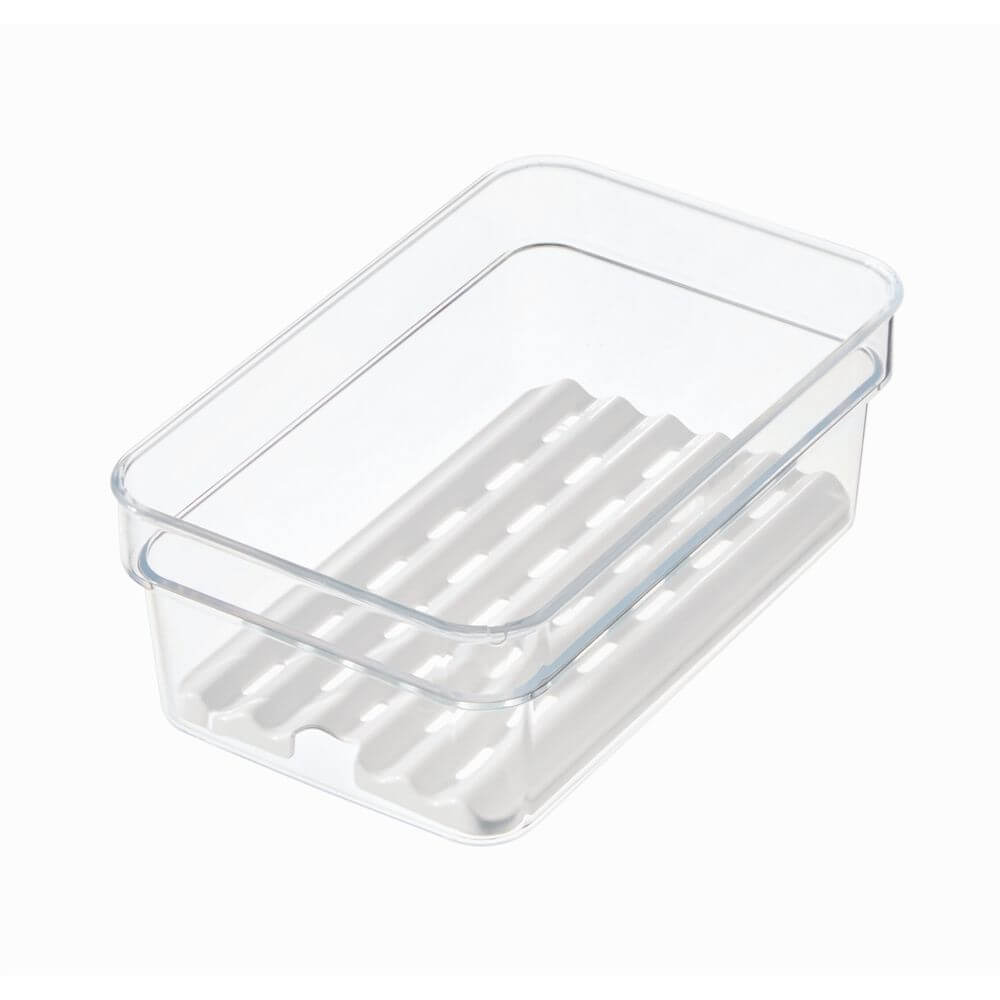 iDesign Fridge Container with Insert Tray Medium Short - KITCHEN - Fridge and Produce - Soko and Co