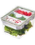 iDesign Fridge Container with Insert Trays Large Tall - KITCHEN - Fridge and Produce - Soko and Co