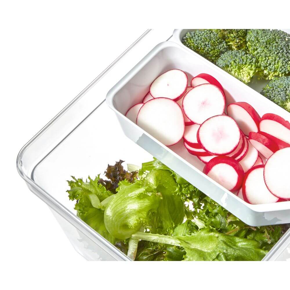 iDesign Fridge Container with Insert Trays Large Tall - KITCHEN - Fridge and Produce - Soko and Co