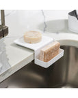 iDesign In-Sink Suction Sink Caddy White - KITCHEN - Sink - Soko and Co