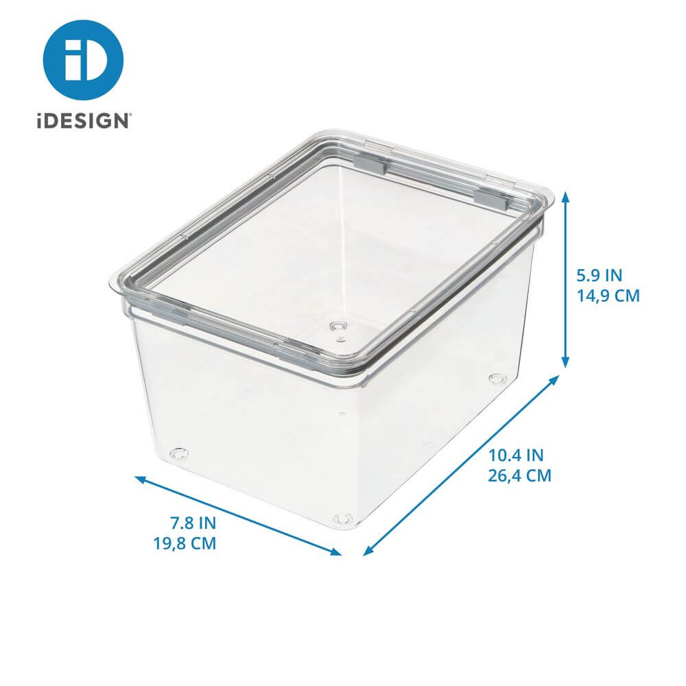 iDesign Pantry Container with Clear Lid Large Tall | Soko & – Soko & Co