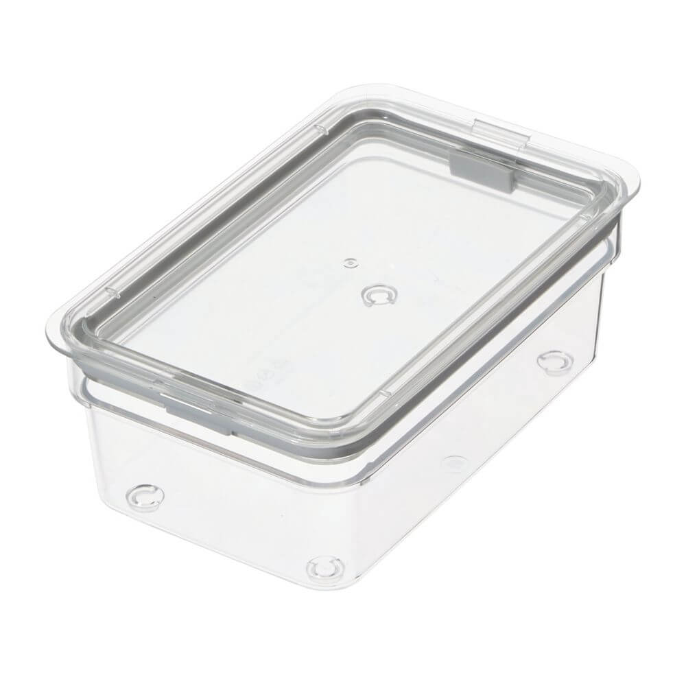 iDesign Pantry Container with Clear Lid Medium Short - KITCHEN - Food Containers - Soko and Co